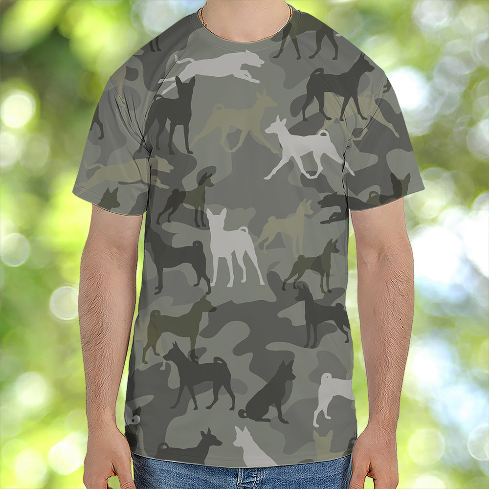 Basenji Camo T-Shirt