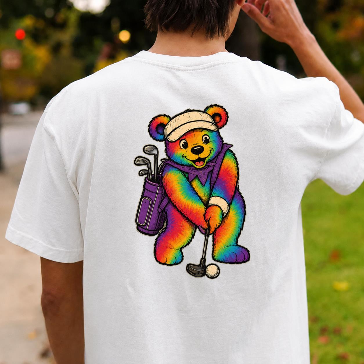 Bearly Made the Putt Golf Tee