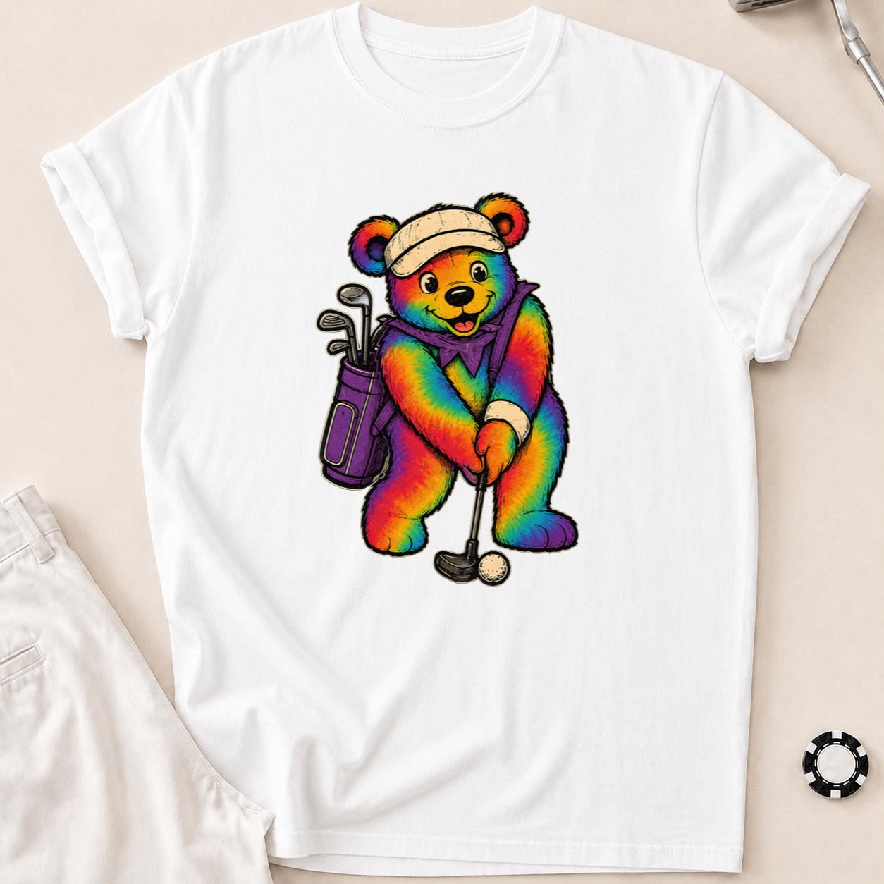 Bearly Made the Putt Golf Tee