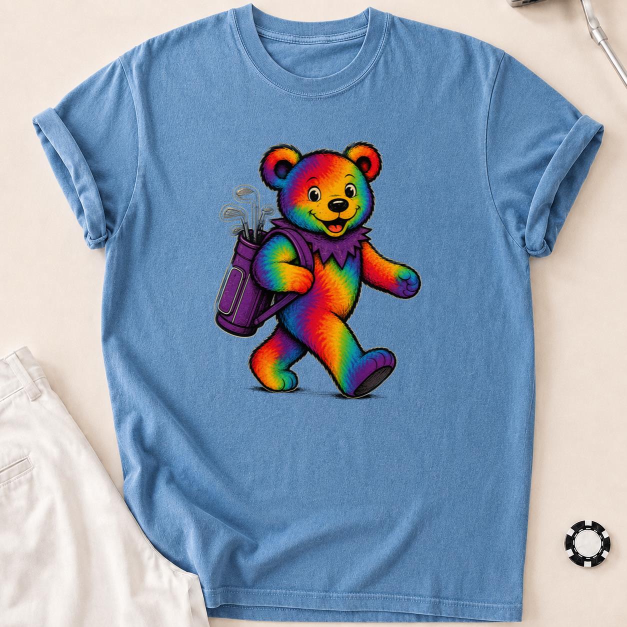 Bearly on Time Golf Tee