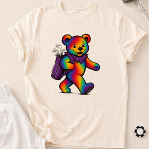 Bearly on Time Golf Tee