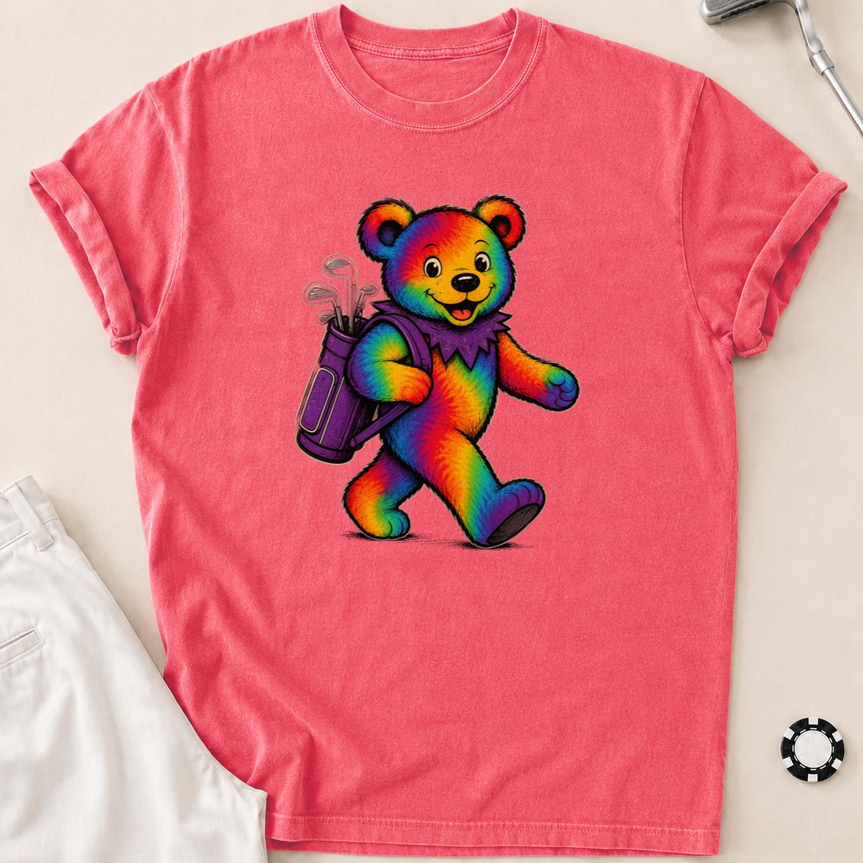 Bearly on Time Golf Tee