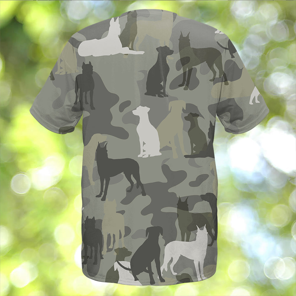 Beauceron Camo T-Shirt