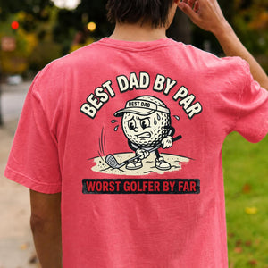 Best Dad Worst Golfer Tee