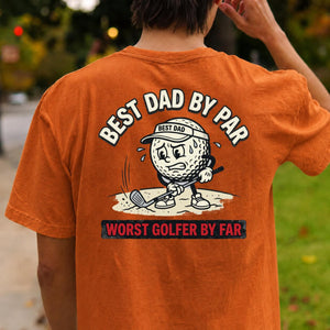 Best Dad Worst Golfer Tee