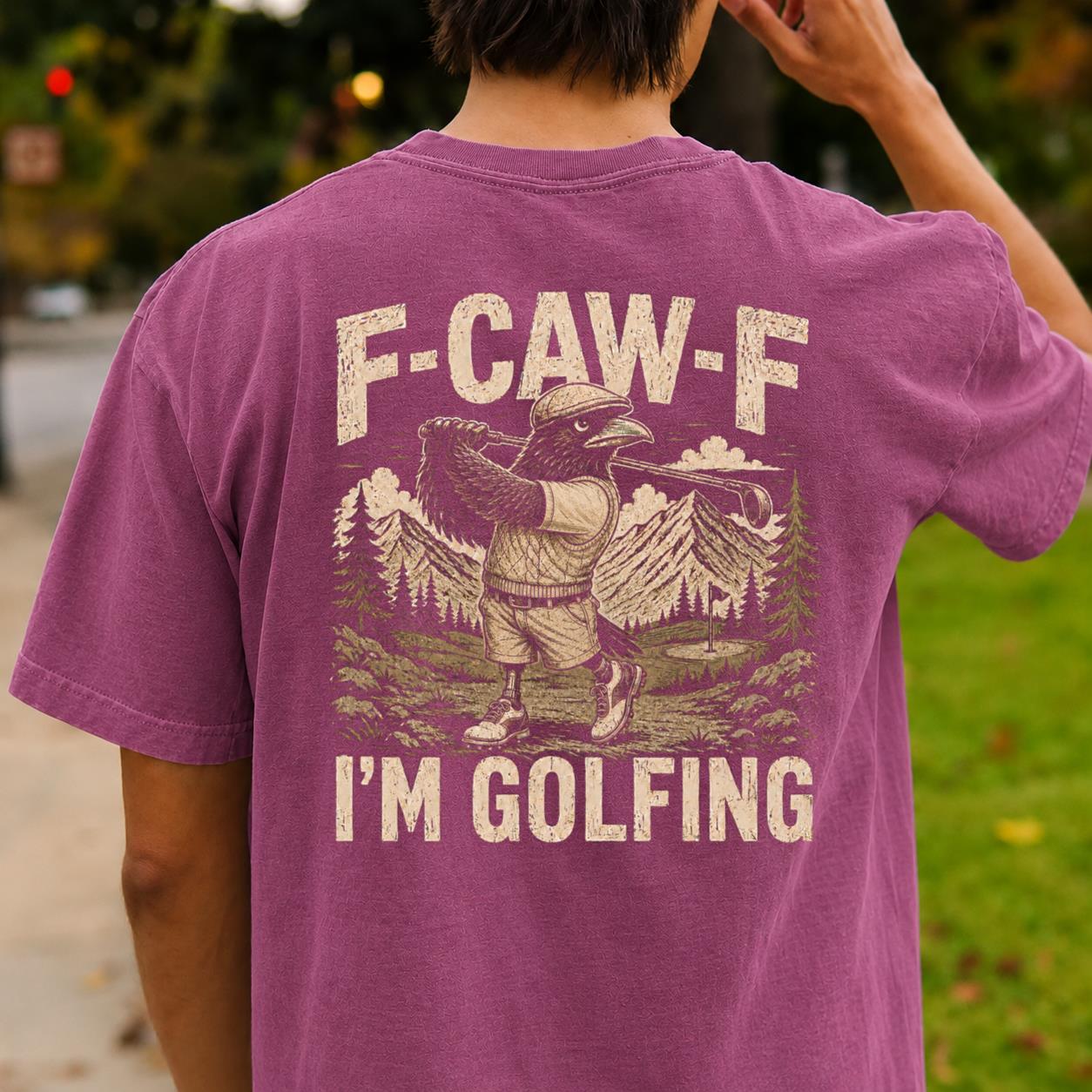 Birdie Business Raven Tee