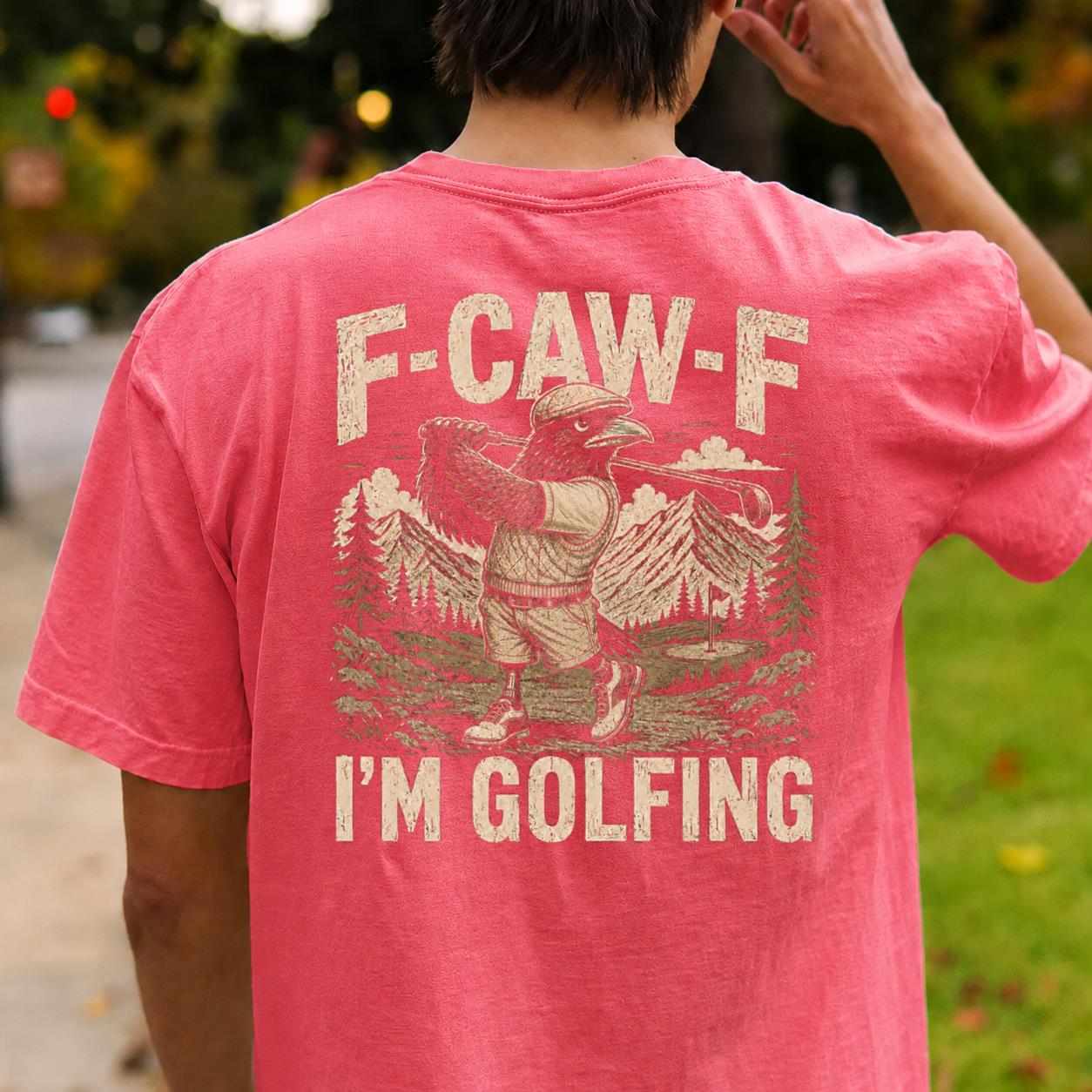 Birdie Business Raven Tee