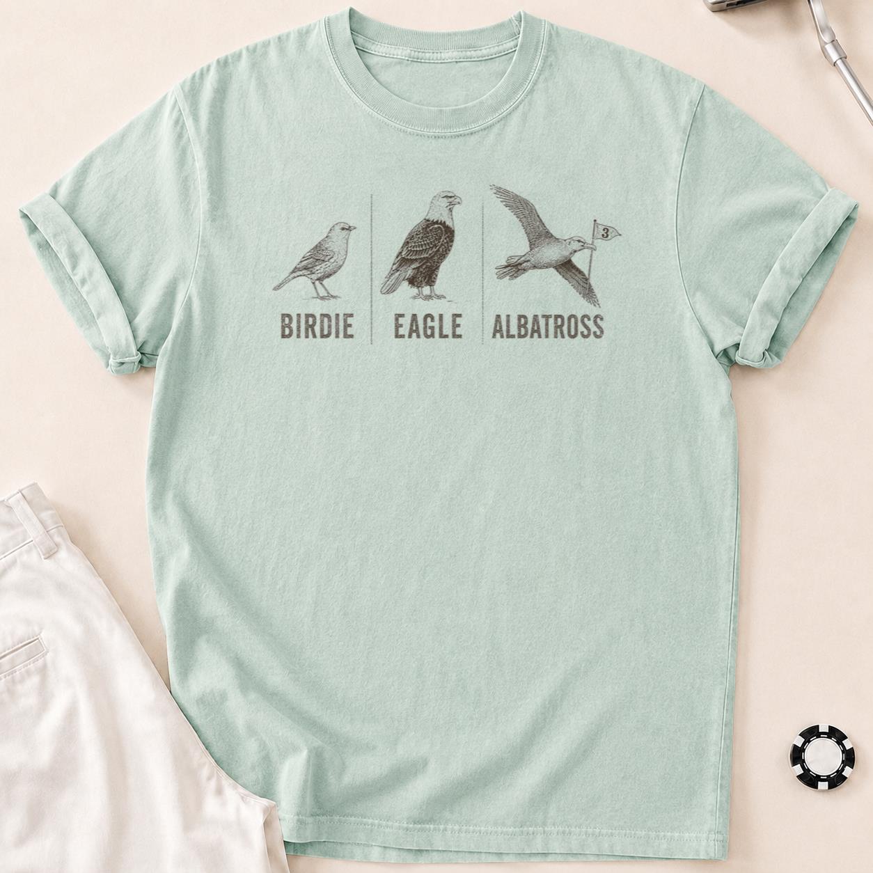 Birds of a Feather Golf Score Tee