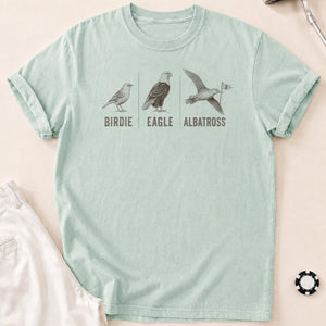 Birds of a Feather Golf Score Tee