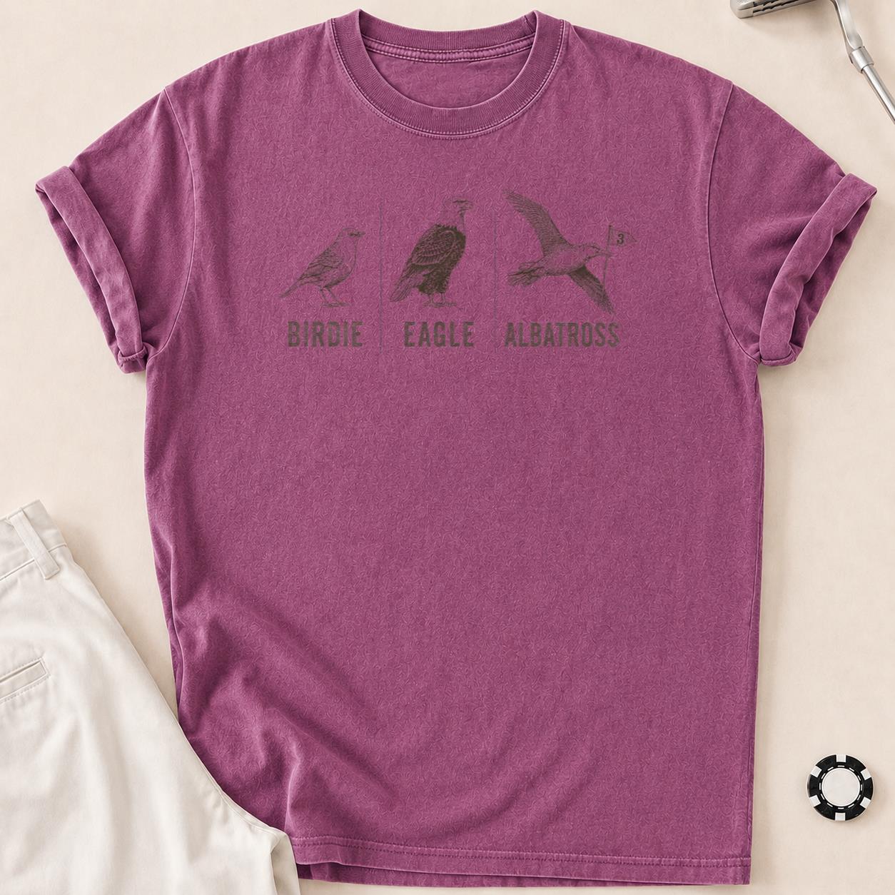 Birds of a Feather Golf Score Tee