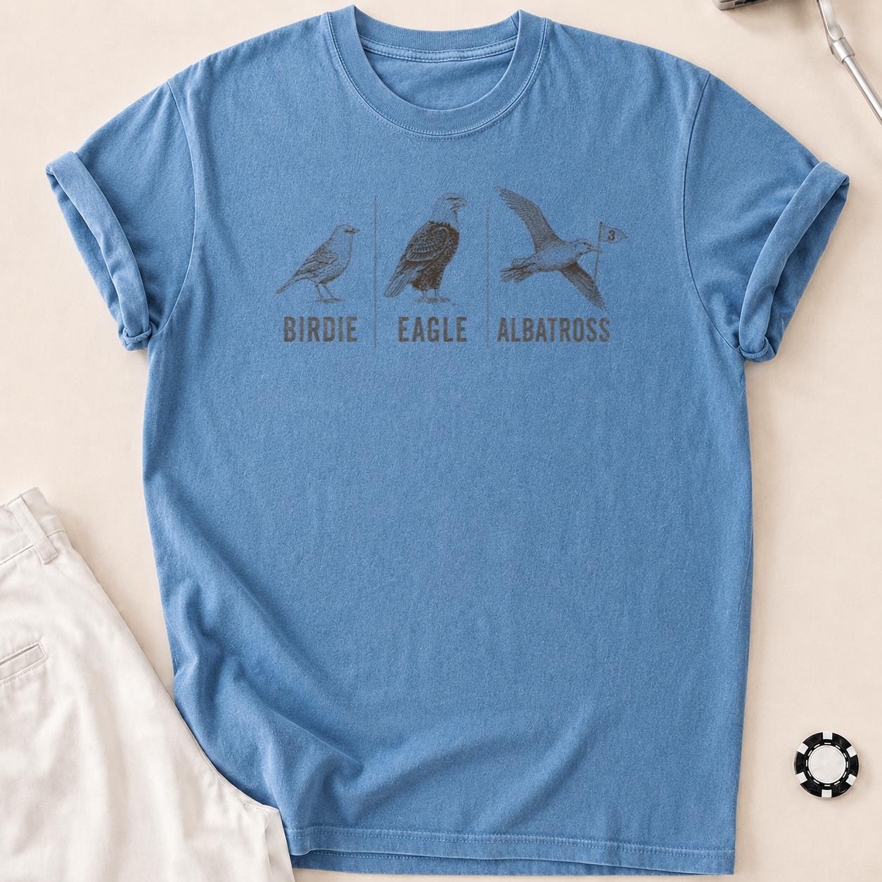 Birds of a Feather Golf Score Tee