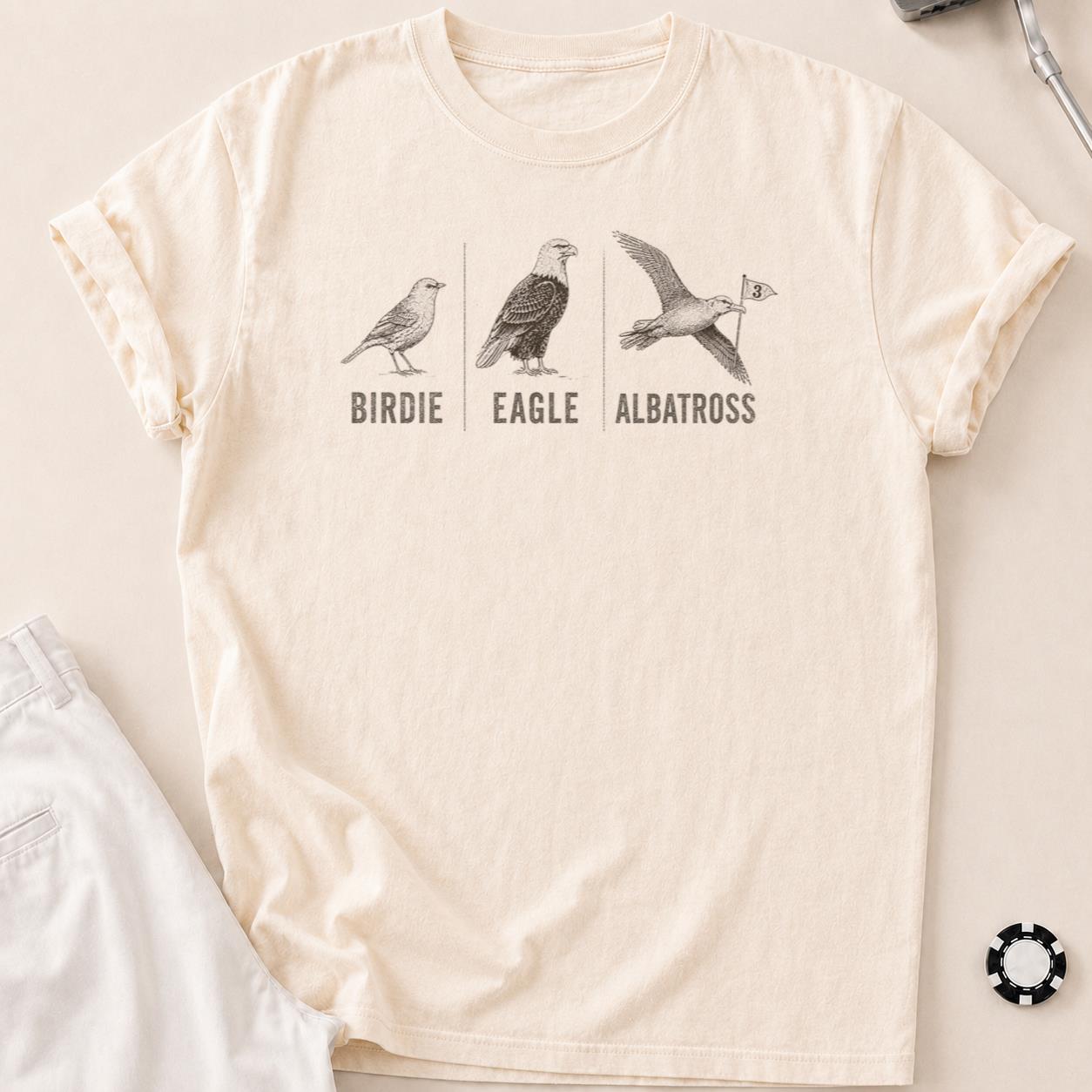 Birds of a Feather Golf Score Tee