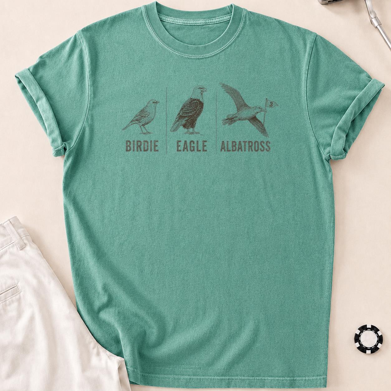 Birds of a Feather Golf Score Tee