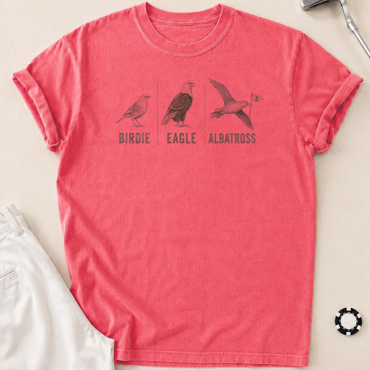 Birds of a Feather Golf Score Tee