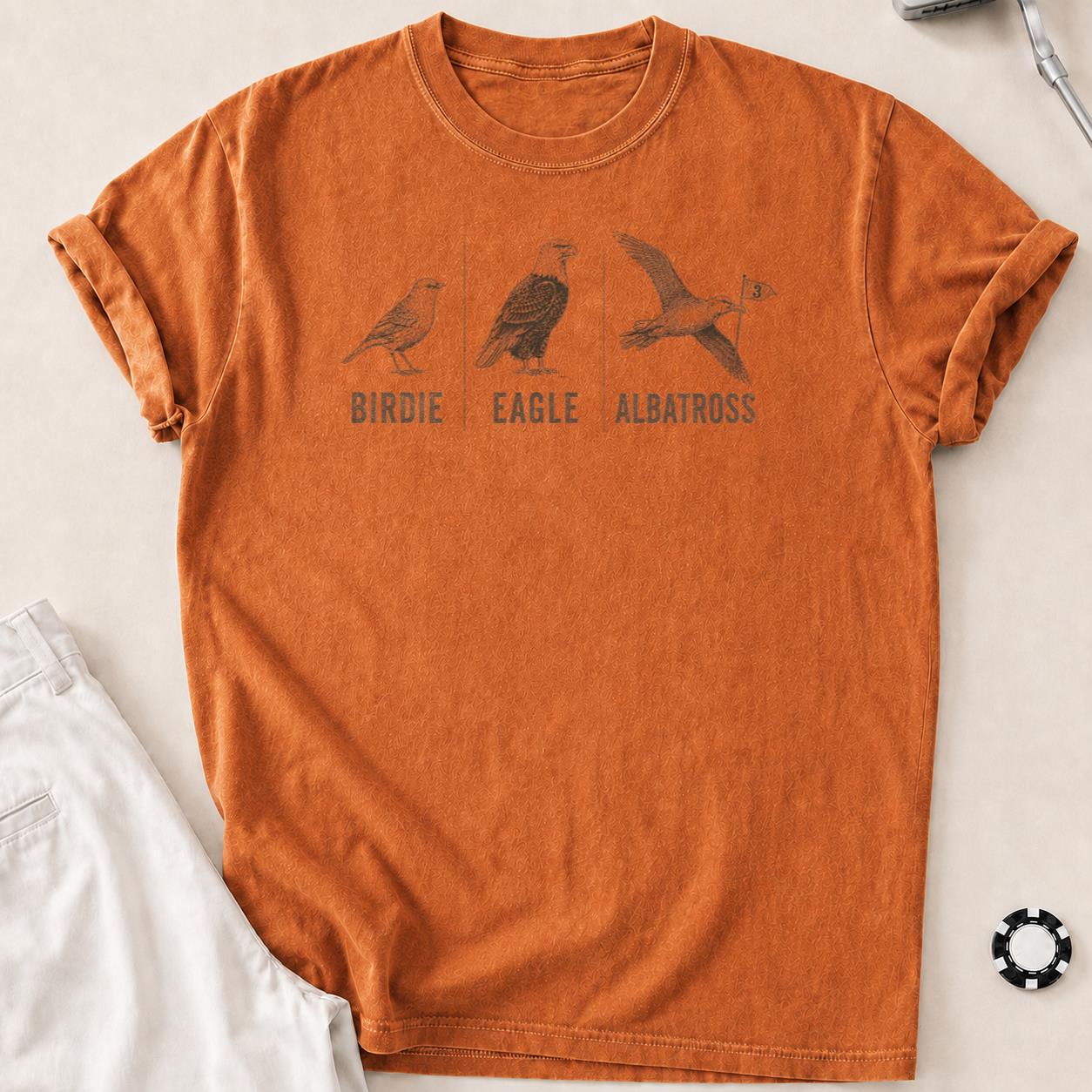Birds of a Feather Golf Score Tee