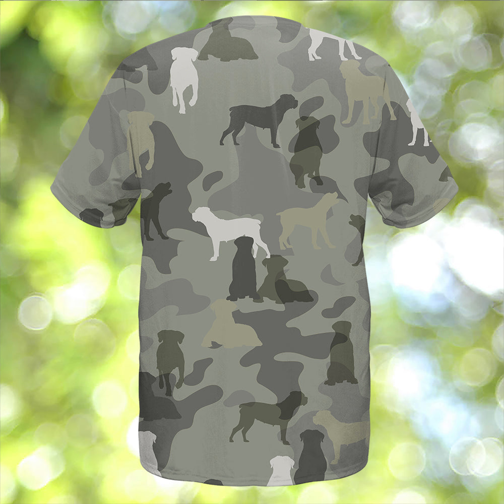 Boerboel Camo T-Shirt