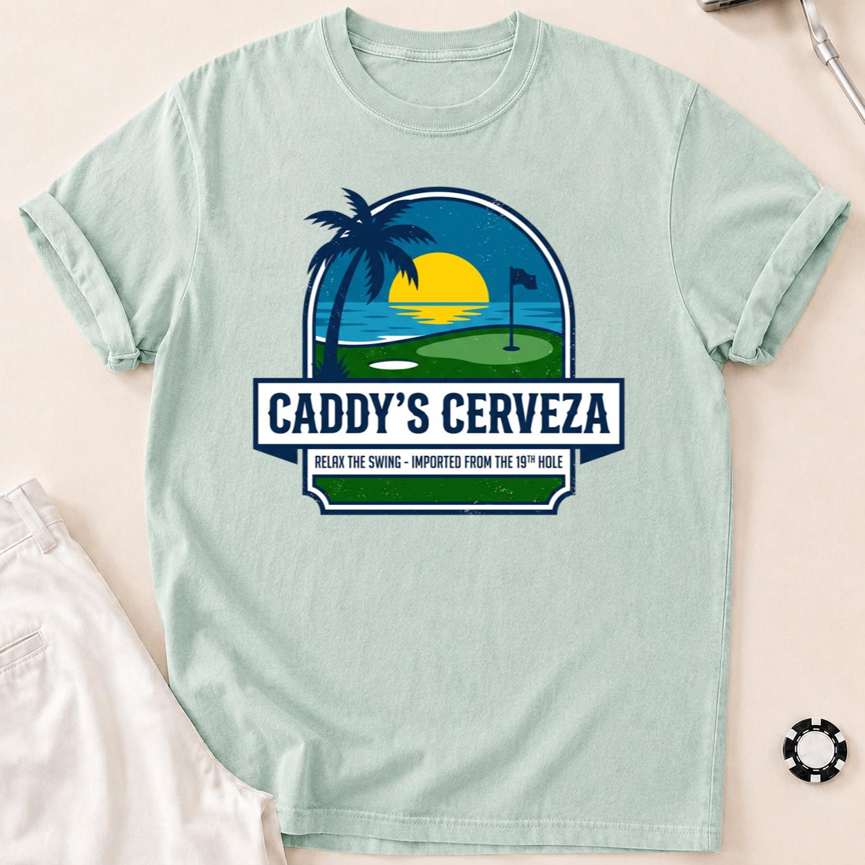 Caddy’s Cerveza 19th Hole Golf Tee