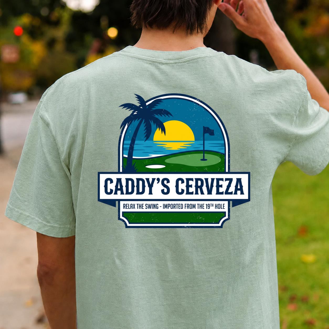 Caddy’s Cerveza 19th Hole Golf Tee