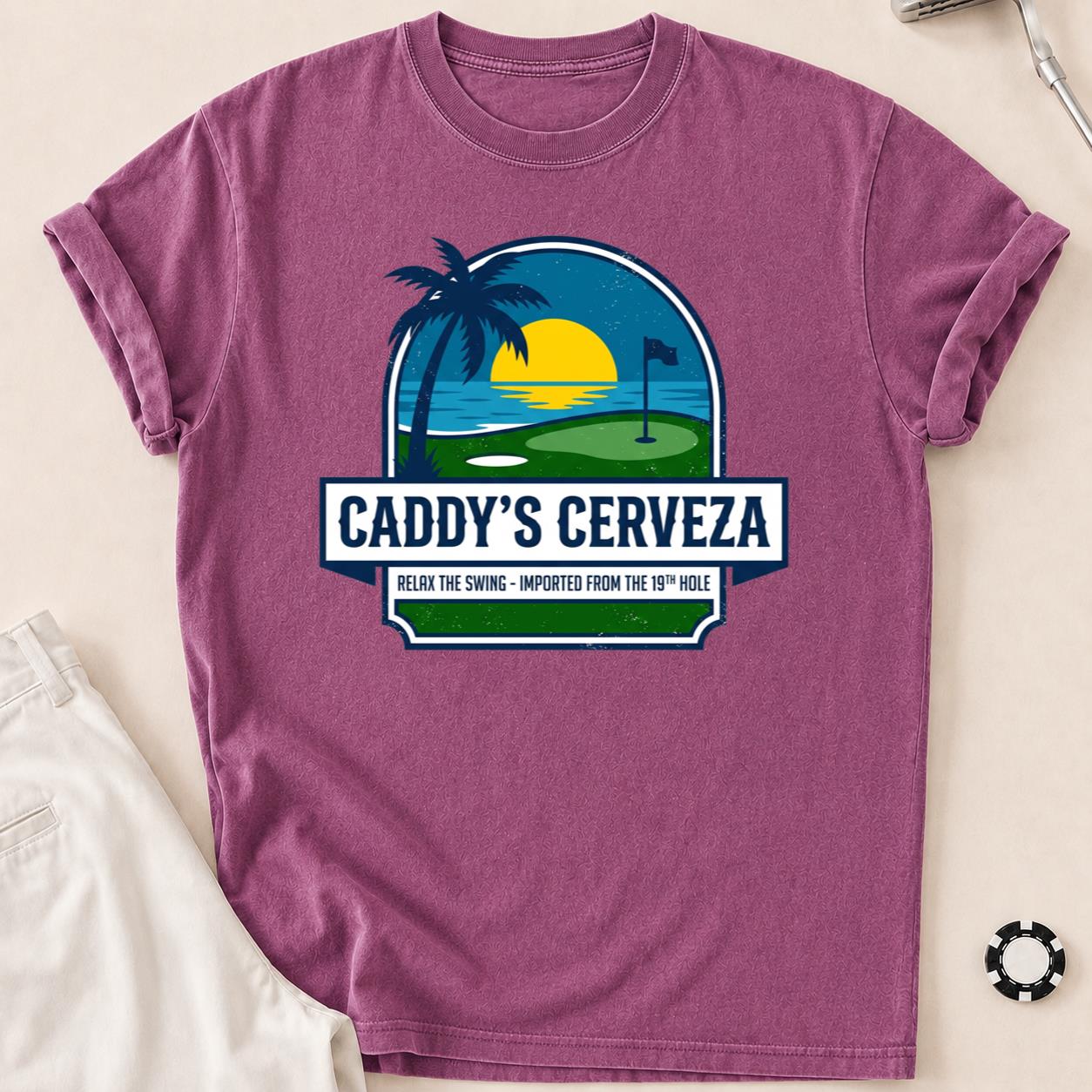 Caddy’s Cerveza 19th Hole Golf Tee