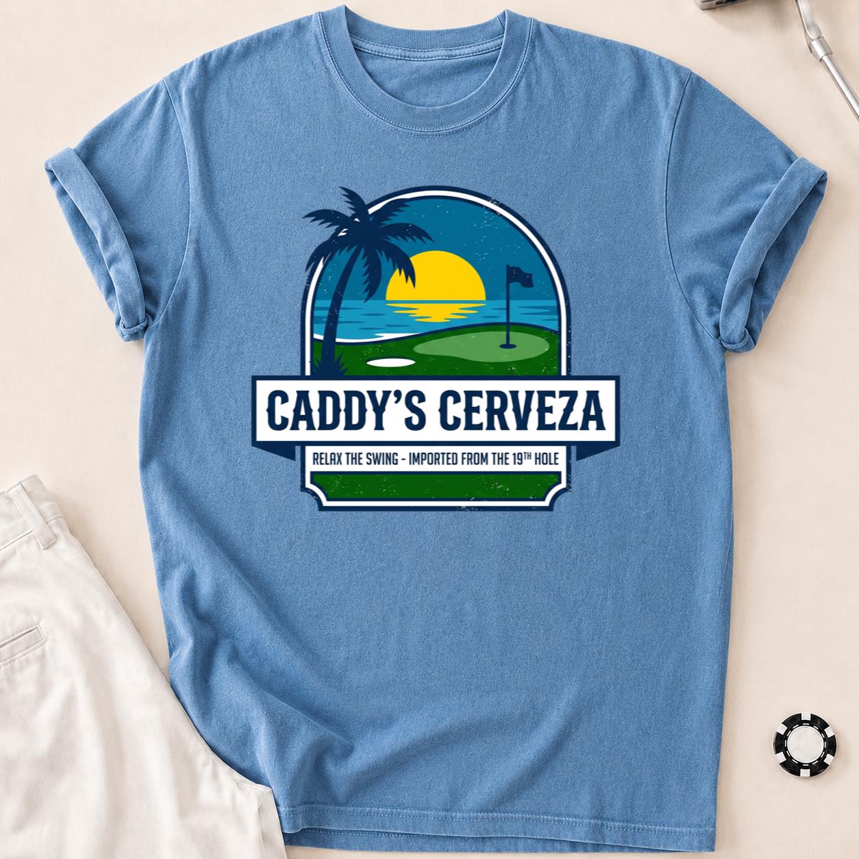 Caddy’s Cerveza 19th Hole Golf Tee