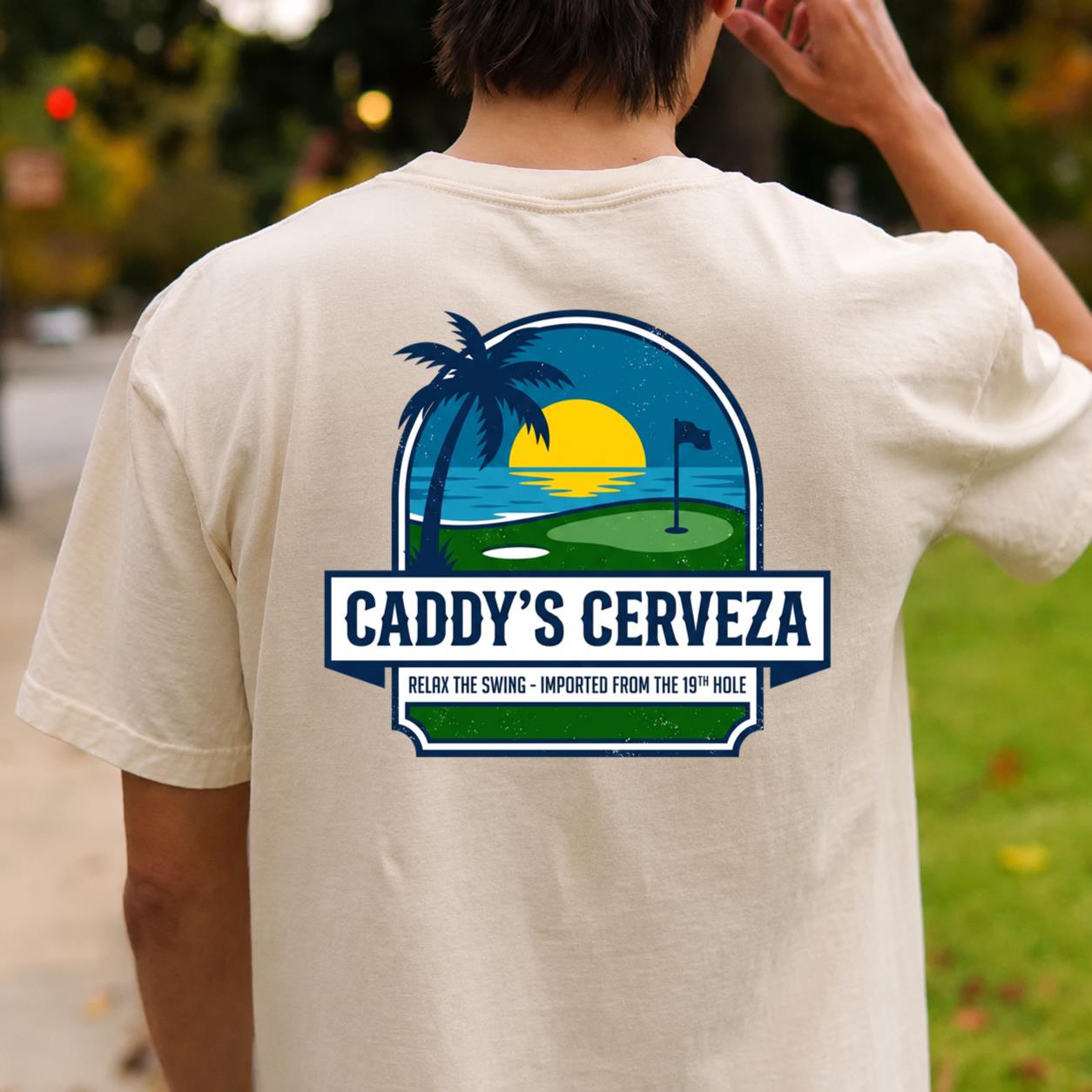 Caddy’s Cerveza 19th Hole Golf Tee