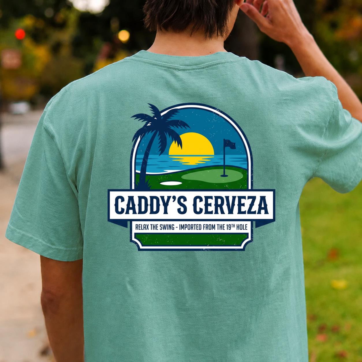 Caddy’s Cerveza 19th Hole Golf Tee