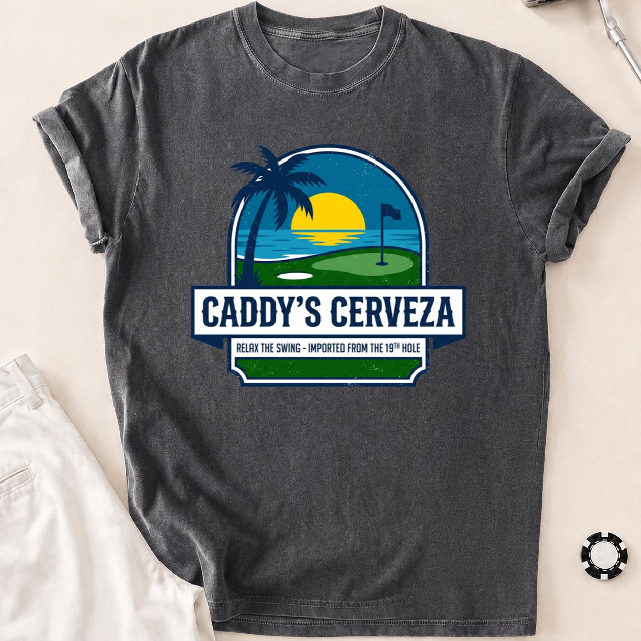Caddy’s Cerveza 19th Hole Golf Tee