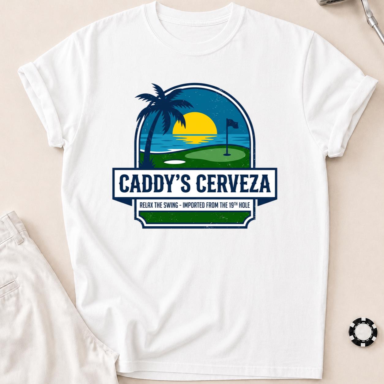 Caddy’s Cerveza 19th Hole Golf Tee