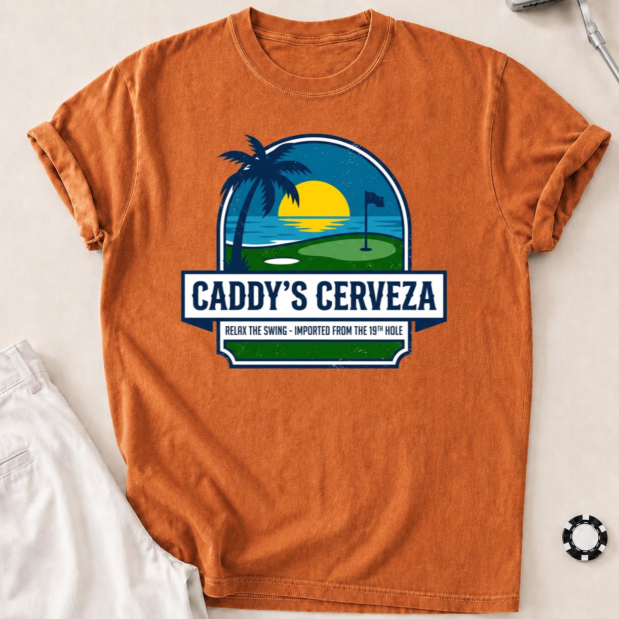 Caddy’s Cerveza 19th Hole Golf Tee