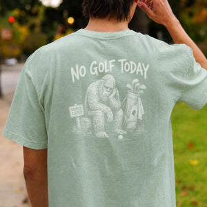 Course Closed, Bigfoot Bummed Golf Tee