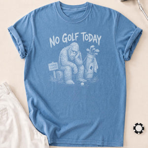 Course Closed, Bigfoot Bummed Golf Tee