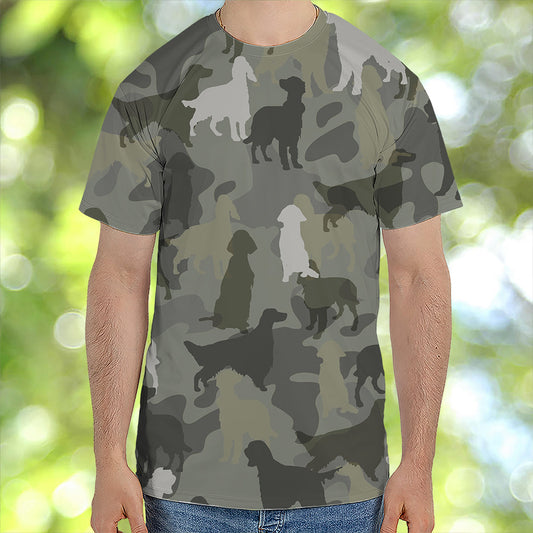 English Setter Camo T-Shirt