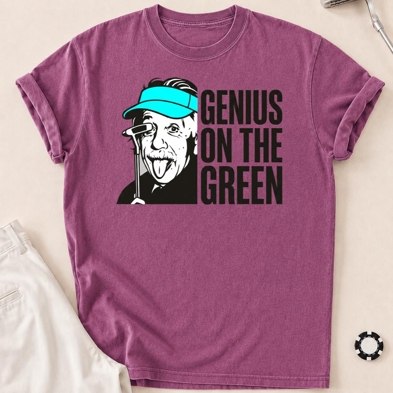 Genius On The Green Golf Coach Tee