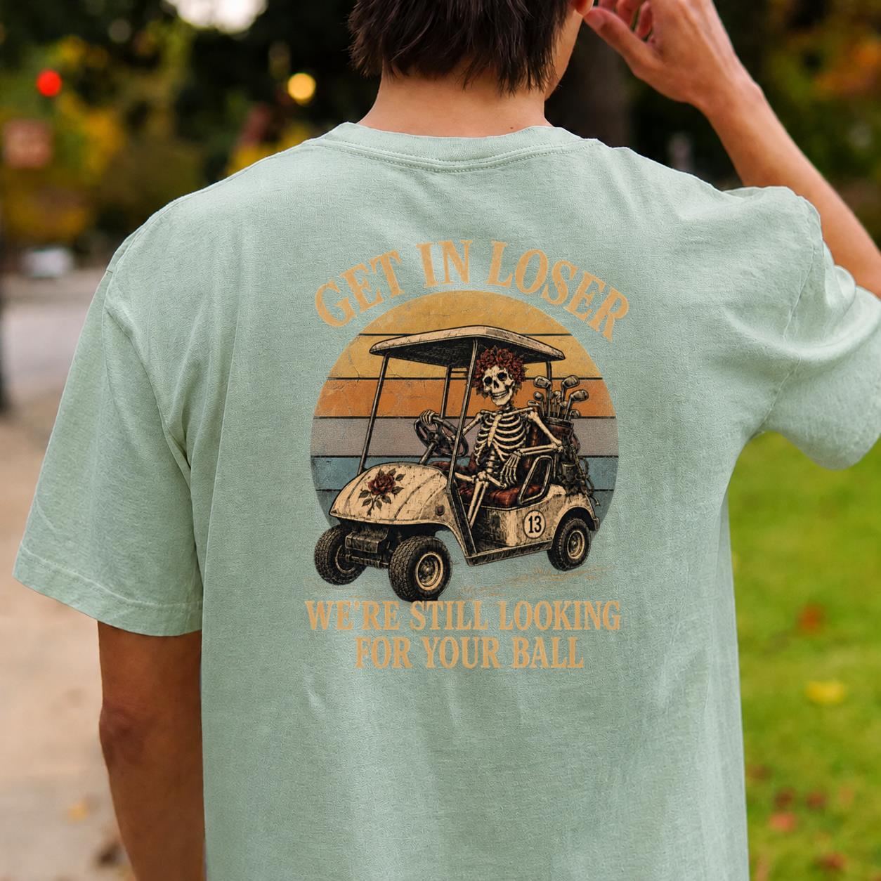 Get In, Loser—We’re Ball Hunting Golf Tee