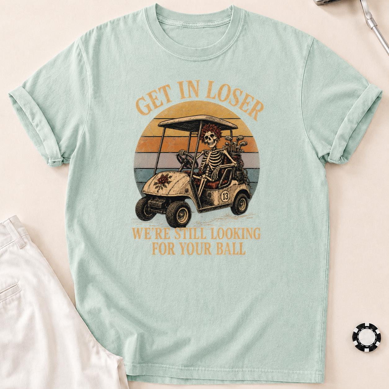 Get In, Loser—We’re Ball Hunting Golf Tee