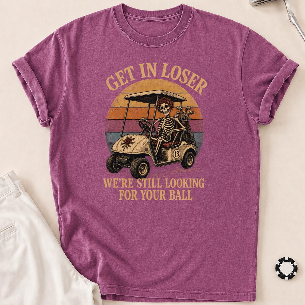Get In, Loser—We’re Ball Hunting Golf Tee