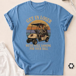Get In, Loser—We’re Ball Hunting Golf Tee
