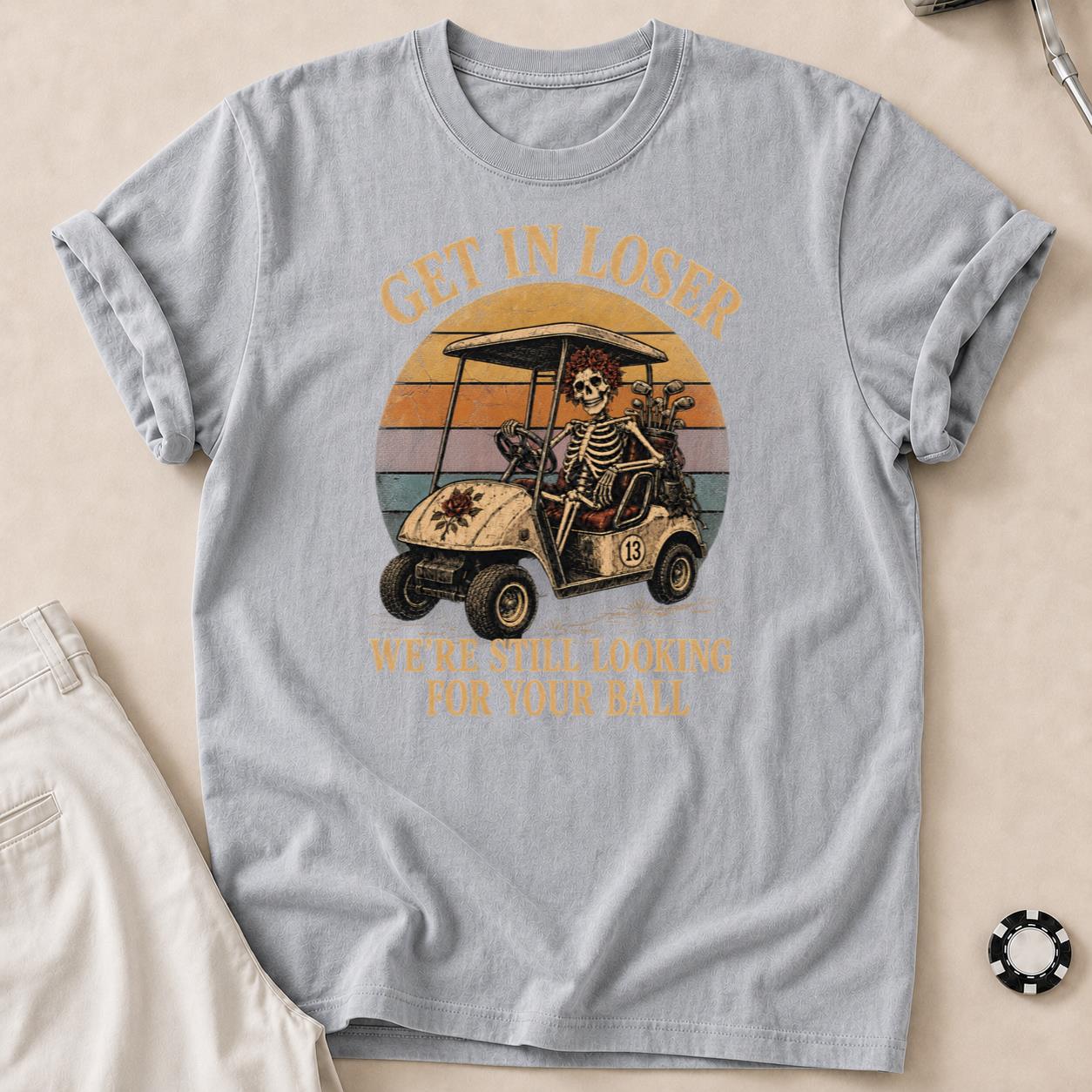 Get In, Loser—We’re Ball Hunting Golf Tee