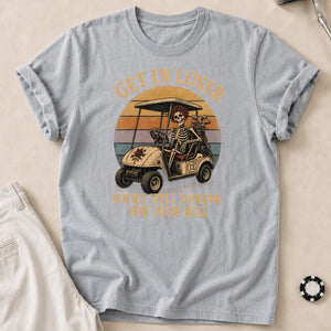 Get In, Loser—We’re Ball Hunting Golf Tee