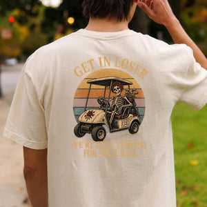 Get In, Loser—We’re Ball Hunting Golf Tee