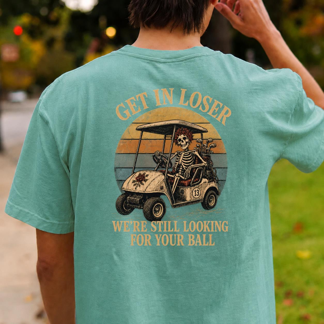 Get In, Loser—We’re Ball Hunting Golf Tee