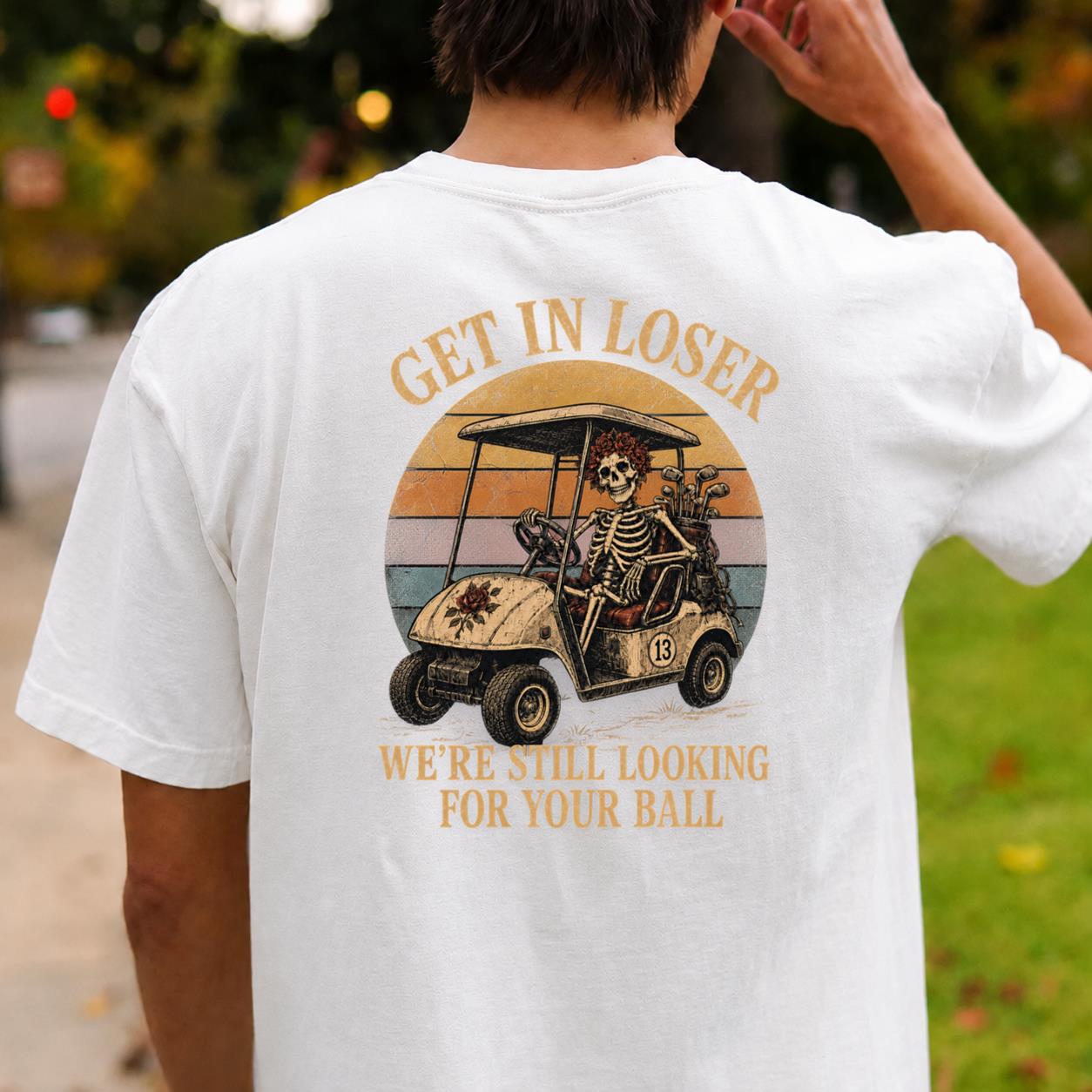 Get In, Loser—We’re Ball Hunting Golf Tee