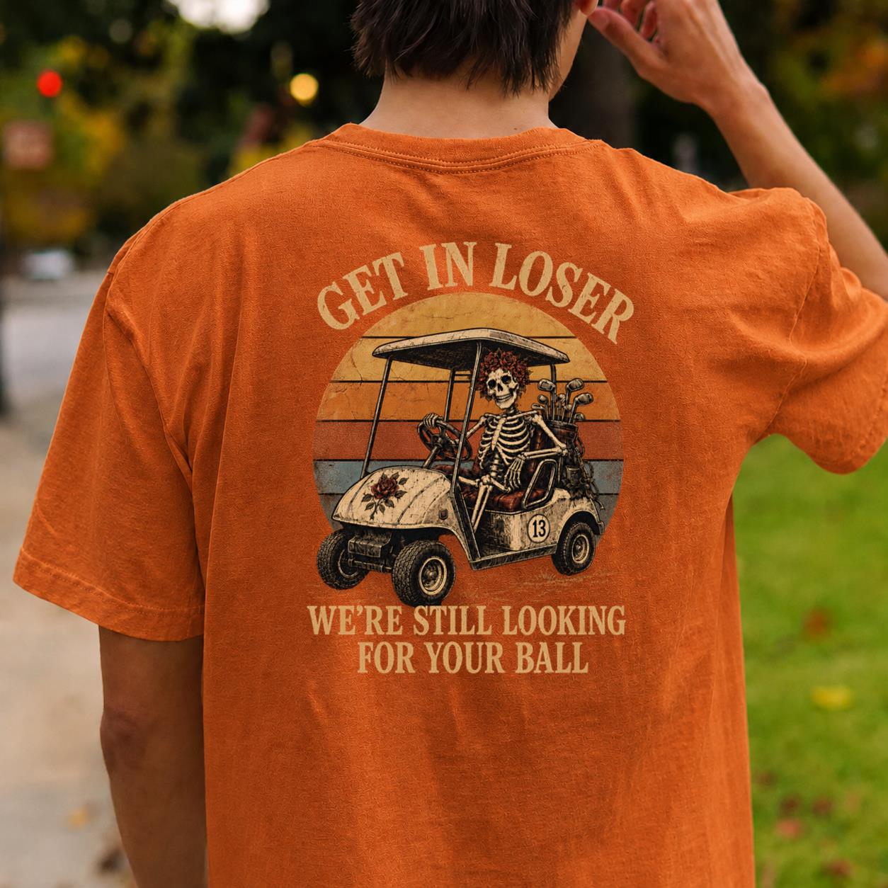 Get In, Loser—We’re Ball Hunting Golf Tee