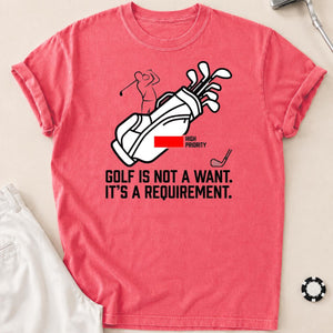 Golf Is A Requirement
