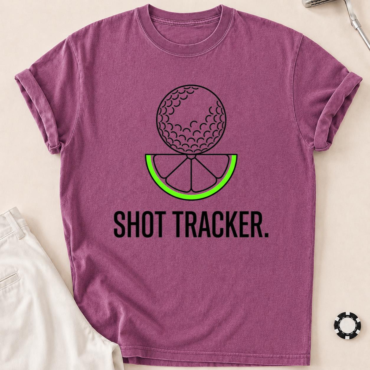 Golf Shot Tracker Lime