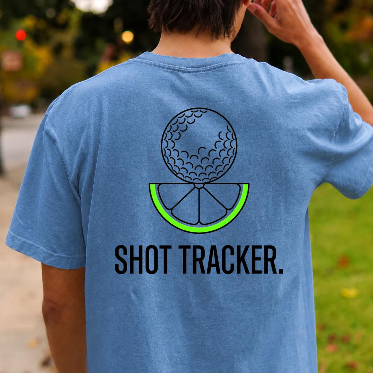 Golf Shot Tracker Lime