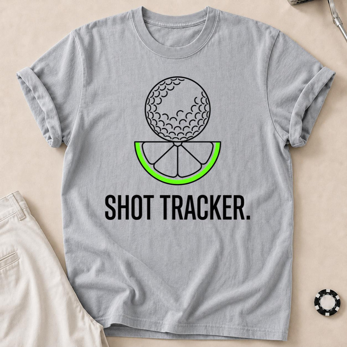 Golf Shot Tracker Lime