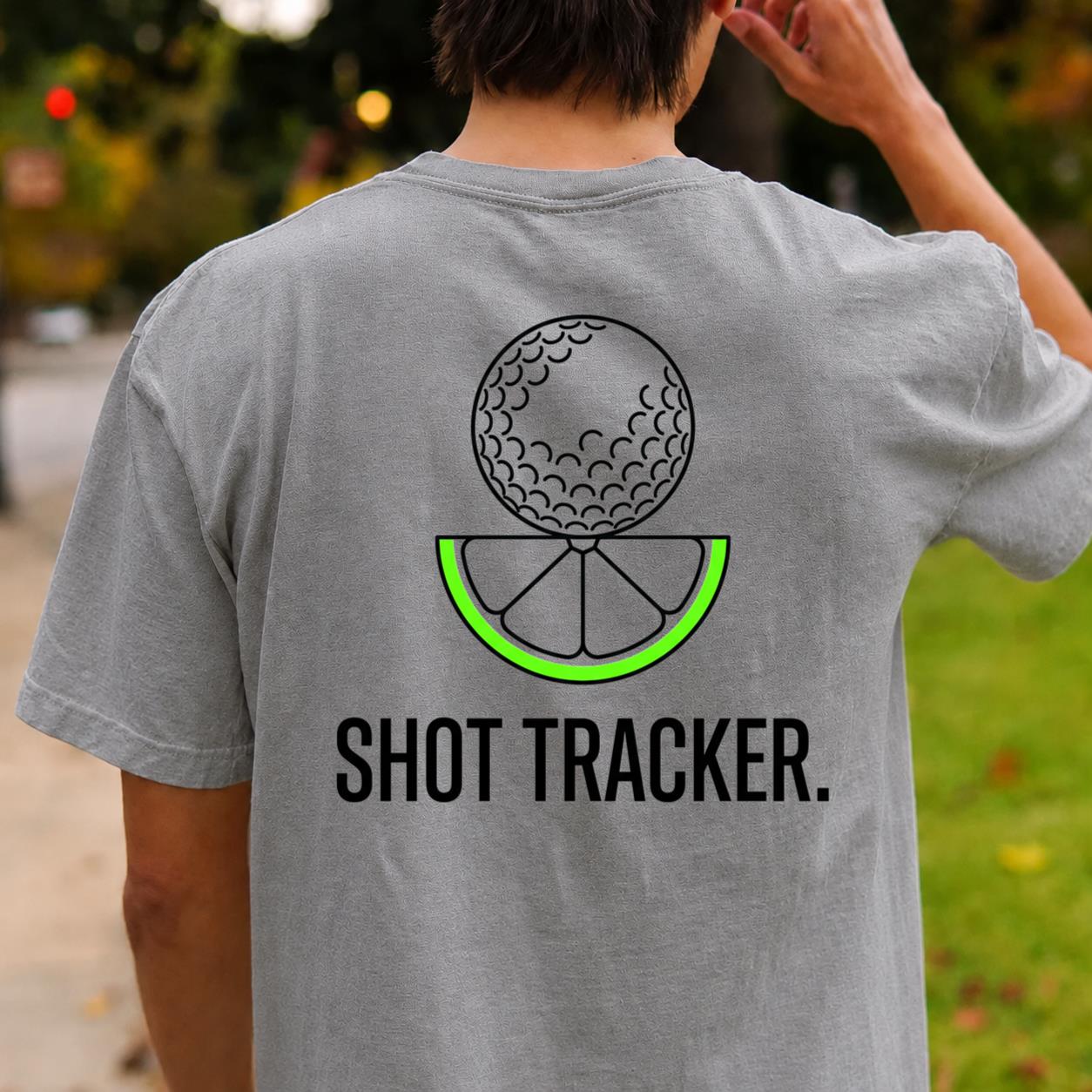 Golf Shot Tracker Lime
