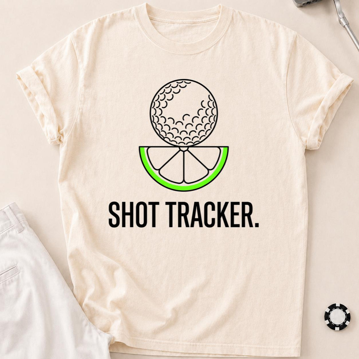 Golf Shot Tracker Lime