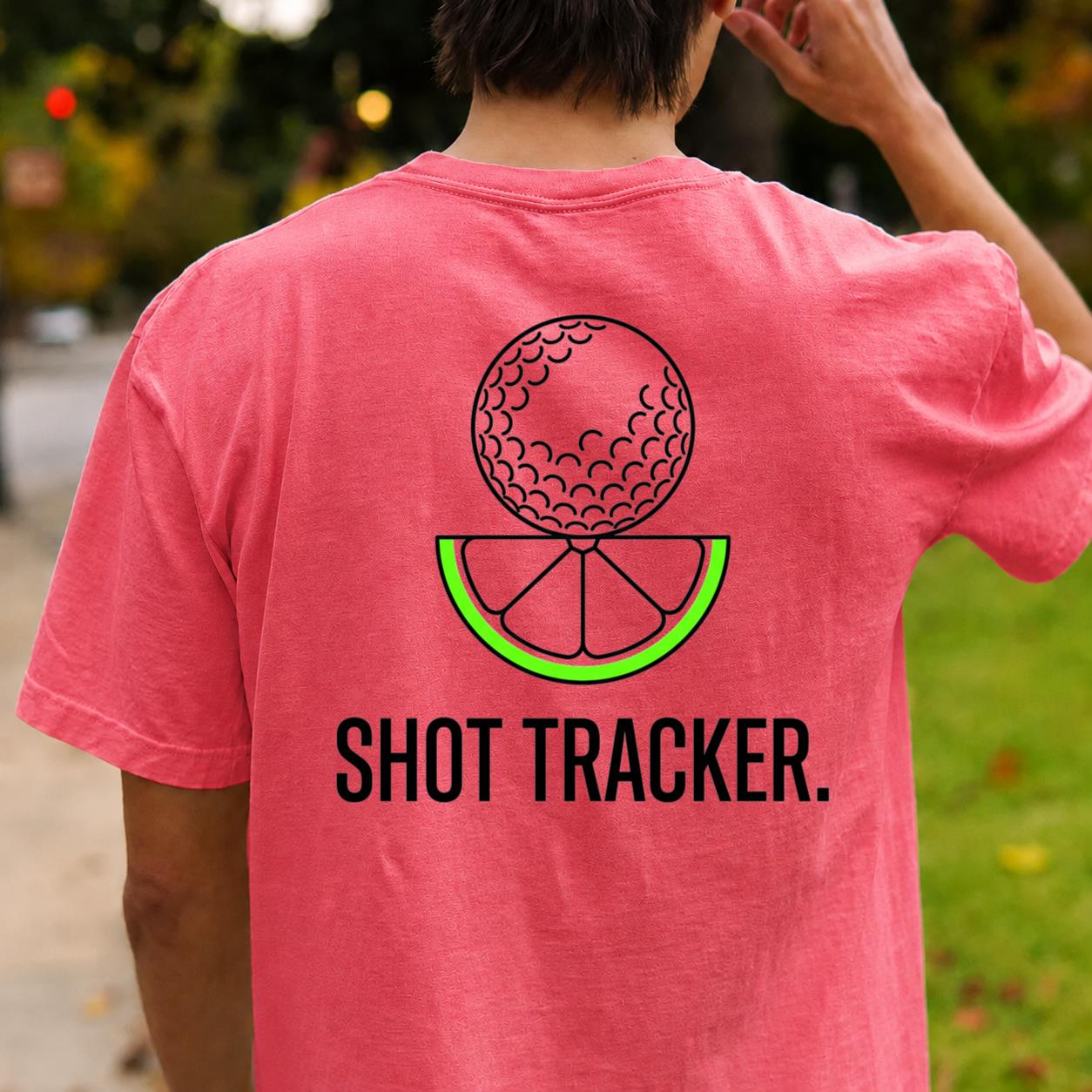 Golf Shot Tracker Lime